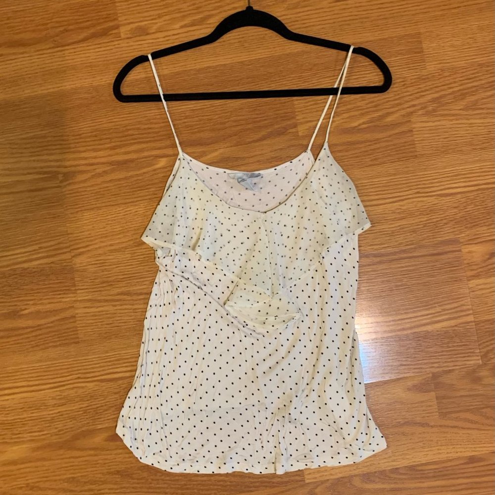 H&M Spaghetti Strap Blouse Size Large